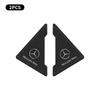 LJX1  2Pcs Silicone Car Front Door Corner Anti-Collision Protector Cover Stickers For Mercedes Benz AMG A C E GLC clase CLA W205 W221