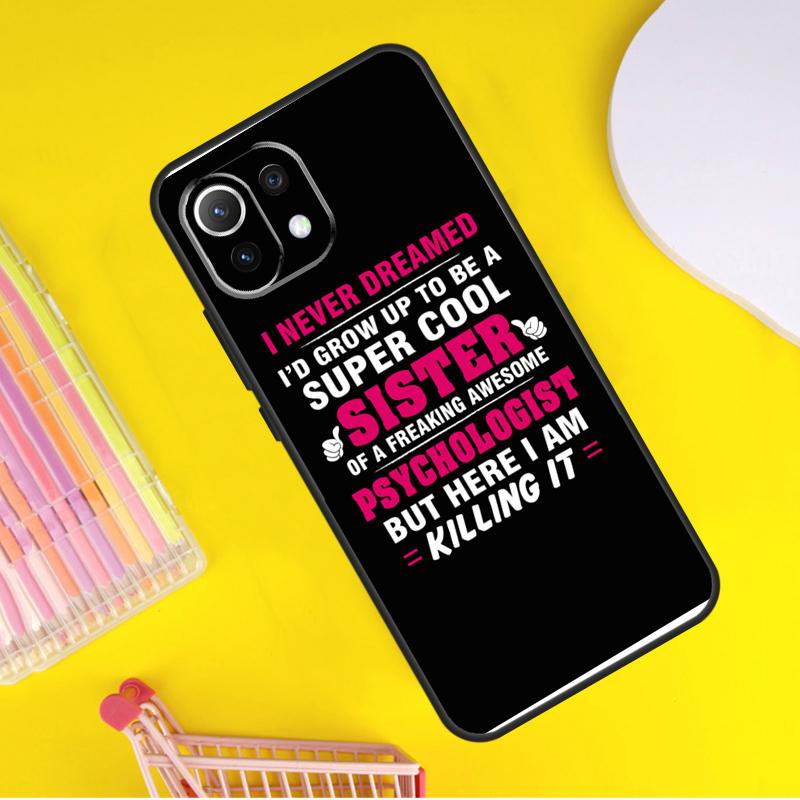 

Awesome Psychologist Profession Cover For Xiaomi 14 Ultra 13 11T 12T 13T 14T Pro POCO X7 X6 Pro X3 X5 F3 F5 M6 F6 Pro Case POCO F6