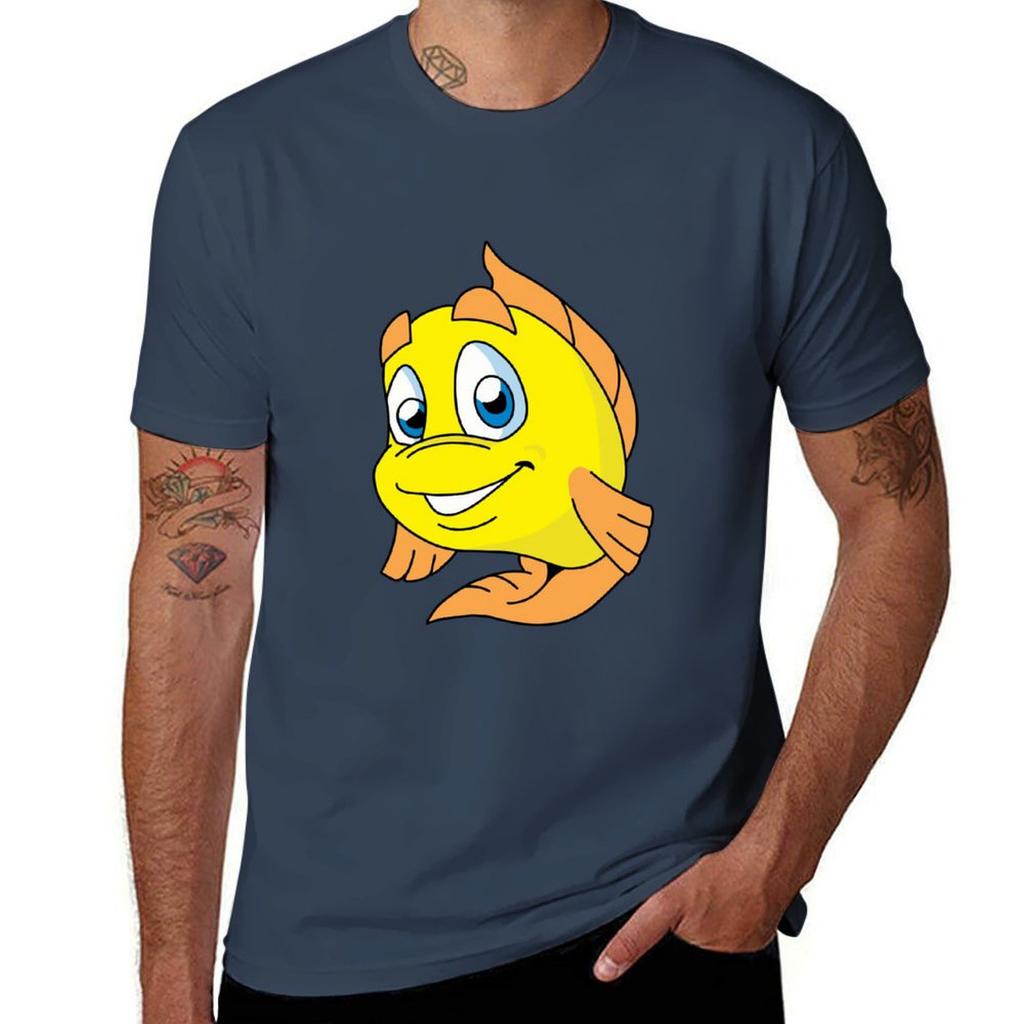 Freddi t 100% for man man Fish T-Shirt shirts t cotton shirt