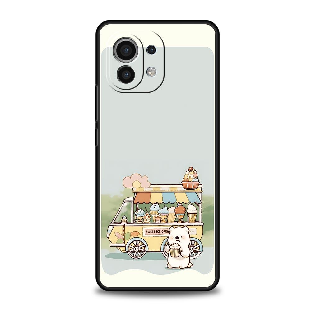 Süße Cartoon Hunde Katzen Fahrzeug Hülle Für Xiaomi Mi 17 15T 15 14 14T 13T 12T Pro 12 13 Lite 5G 11T Poco X6 X7 X5 Pro Weiche Hülle