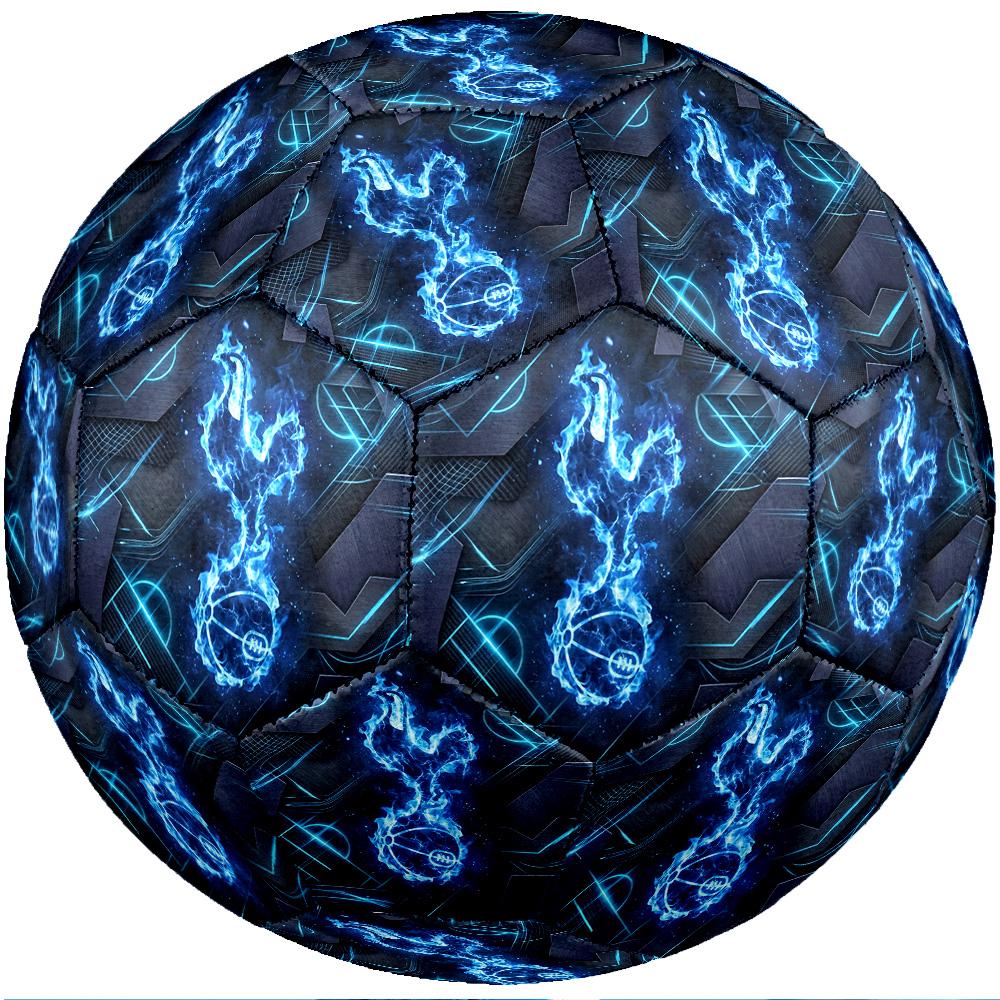 Tottenham Hotspur Theme Soccer Ball Size 5 Soccer Ball Soft Touch Professional Training Football for Outdoor Sports