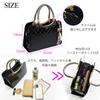 party shoulder bag for women [MIKA&MAYA] 2-way bag, handbag, (black)