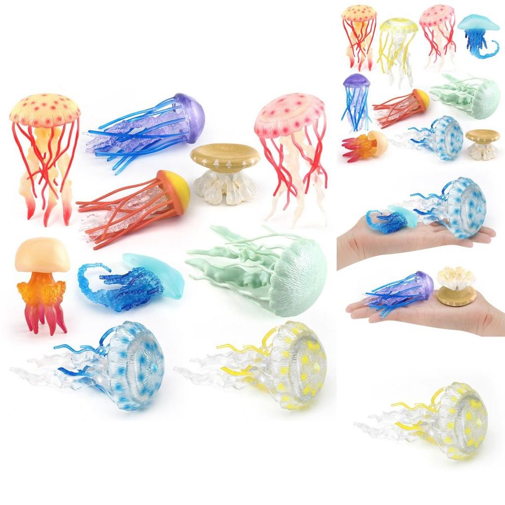 Marine Simulation Kunststoff Quallen Modell Statische Aquarium Dekoration Für Enthusiasten