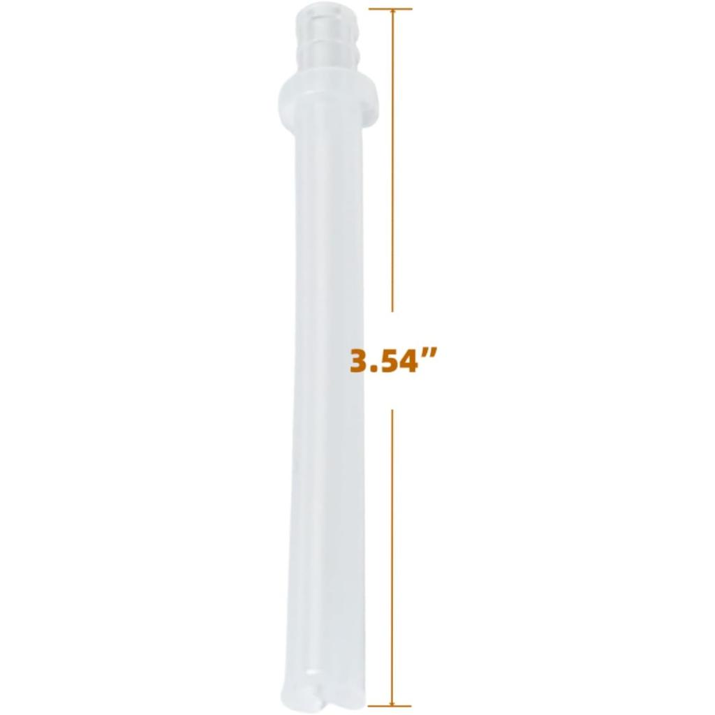 162416-000-000 Silicone Tube (3.54") Replacement Part for Mr Coffee BVMC-ECMP1000 BVMCECMP1000RB Espresso Maker Milk Frothing Pipe (2-Pack)