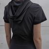 Lcdc Tm Hooded Twisted Dress (Dark Gray)