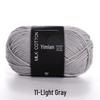4-Ply Yimian Medium-Fine Milk Cotton Baby Yarn for Hand-Knitted DIY Projects