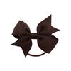 Children'S Versatile Xiaoqi Small Bow Solid Color Rubber Band Hair Band Baby Headgear Girls Hair Accessories 028