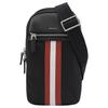 Bally Bolsa de Peito em Nylon e Couro com Logo de Metal Masculina Preta 6238428