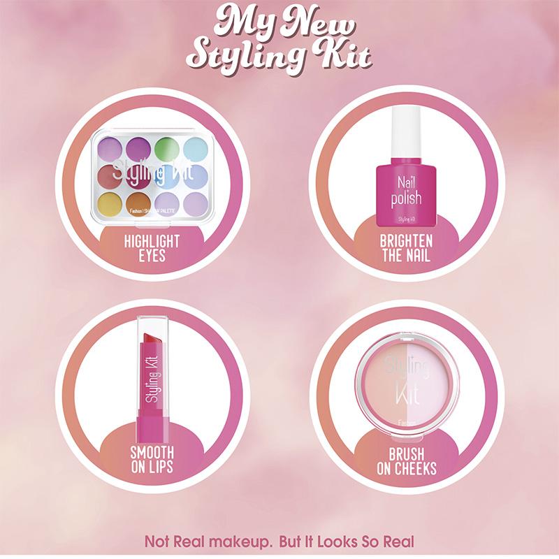 Non-Toxic Diy Pretend Play Makeup Toys Play House Simulation Make Up Cosmetics Set Educational Tovs Gifts For Children