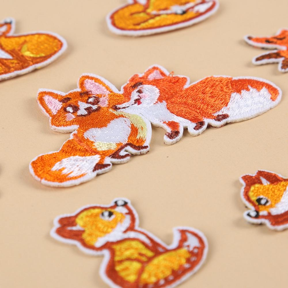 Animal For Clothing Iron On Sew On Appliques Embroidery Patches Clothes Stickers Decorative