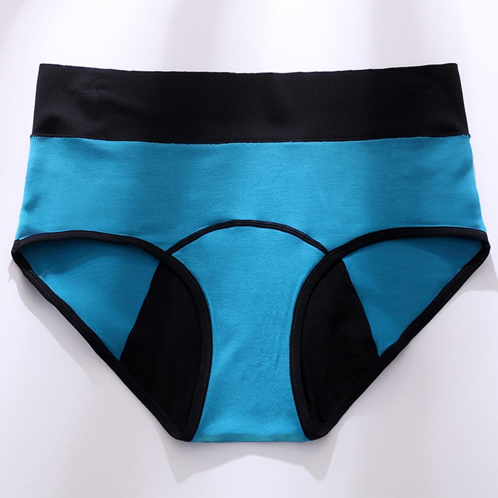 Atmungsaktive physiologische Unterwäsche für Damen mit mittlerer Taille, Menstruationshygiene-Hosen