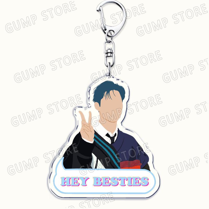 Kpop Band P1h Keychains for Women Accessories Jiung Jongseob Theo Soul Intak Yoon Keeho Keyring Fans Friends Gifts