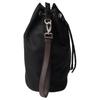 Prada Speedrock Metallbeschläge Nylon Eimer Handtasche Herren Schwarz