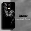 Fashion personal Butterfly pattern design Phone Case For Redmi Note 14 13 12 11 Pro Plus S 5G 14C A3 Soft Black Phone Cover