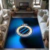 Club Brugge FC Soccer Football Pattern Soft Area Rug Non Slip Indoor Floor Carpet Sports Decor Mat for Bedroom