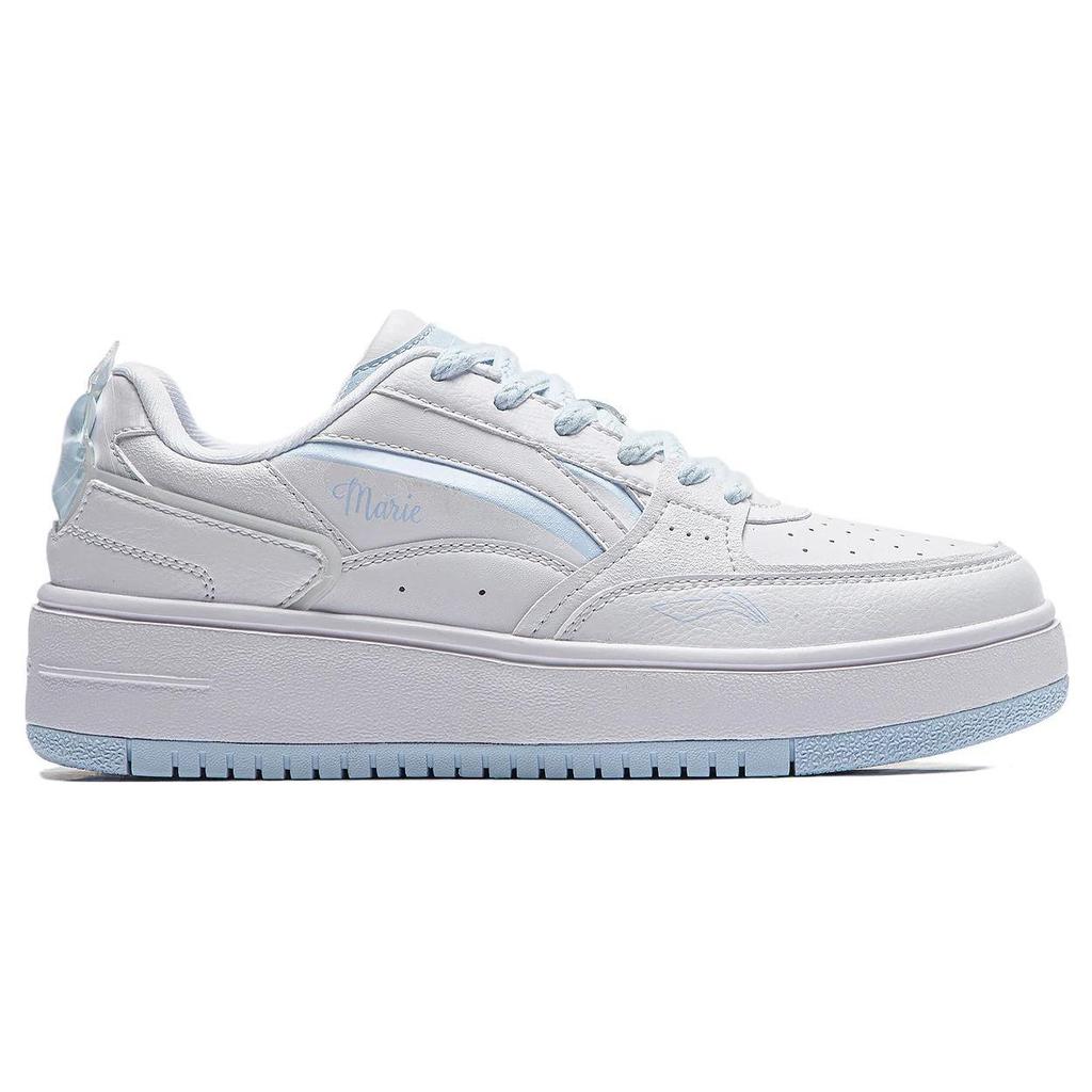 Li Ning x Disney Cheese Marie Cat, Fashion Versatile Shiro Shoes, Rebound Platform Height Increasing Comfortable AGCT382-7