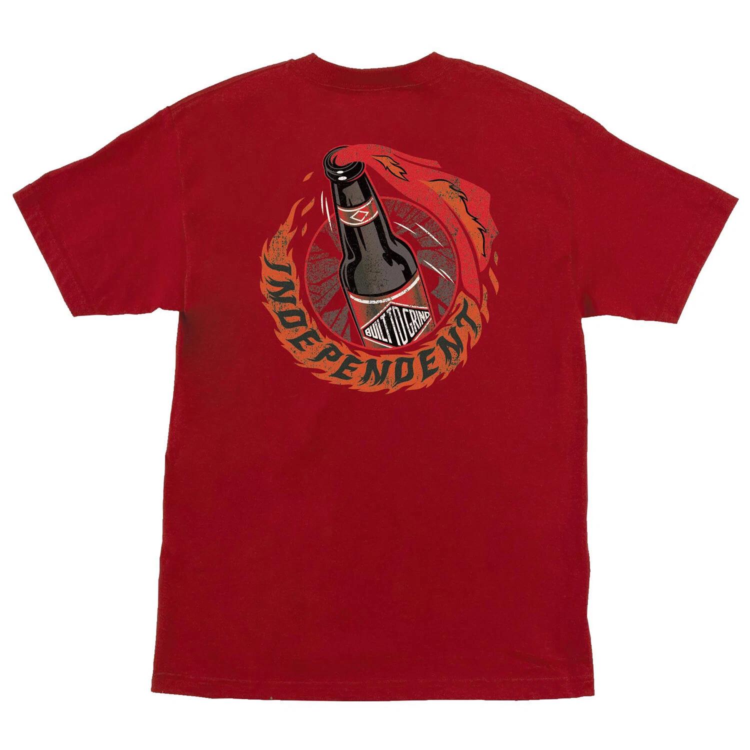 Independent Trucks Shirt Fire Starter Cardinal Red 3XL