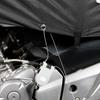 Motorcycle Half Cover balck Polyester Anti Rust for ATV Adv