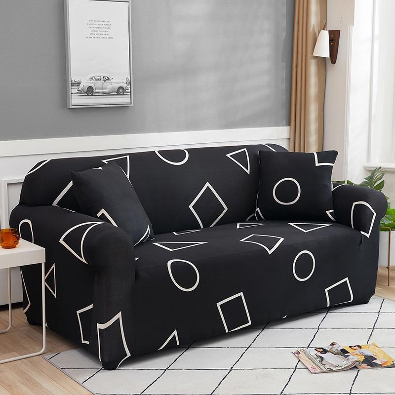 Printed Sofa Cover Stretch Couch Cover Sofa Slipcovers for Couches and Loveseats Washable  Furniture Protector for Pets Kids