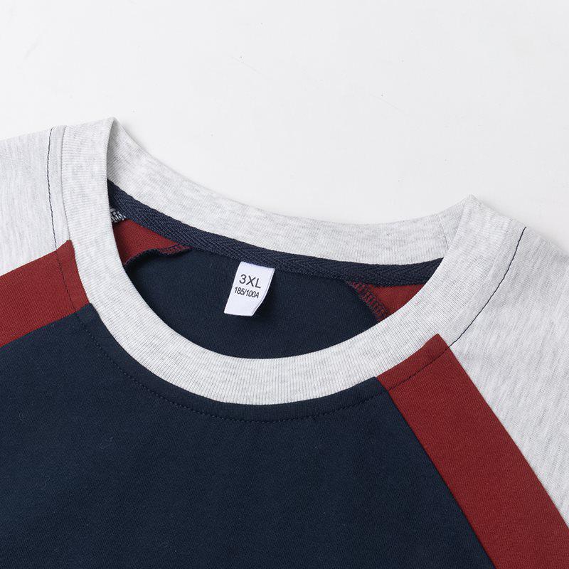 American Style Men's Short Sleeve Heavyweight Loose Jersey T-shirt