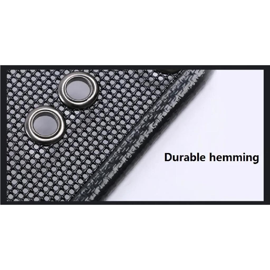 Stainless Steel Grille Insect Screening Mesh For Hyundai Palisade 2021-2022 black Front Grille Net Cover Accessories
