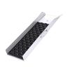 Gold Sluice Box Folding Aluminum Alloy Portable Gold Mining Chute Panning Prospecting Recovery Tool with Rubber Pad