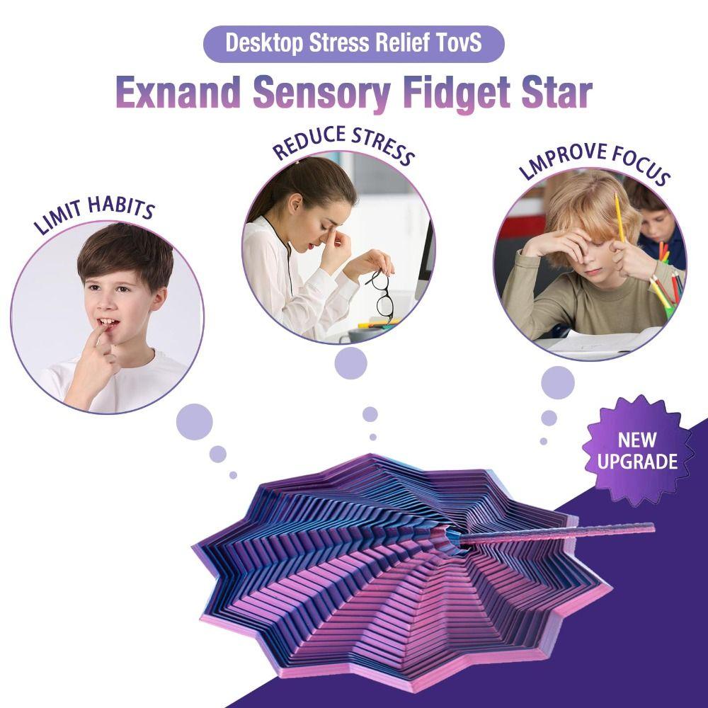 Geometric Design Visual Illusion Hexagon Expanded Expanded Sensory Model  Office/School