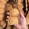 Rattan DIY Craft Kit: Cute Peapod Doll Pendant Material Pack