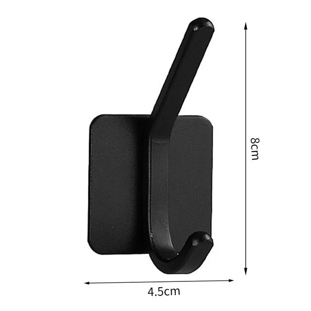 Self Adhesive Wall Hooks Door Key Holder Clothes Coat Hanger Bathroom Towel Holder Kitchen Storage Rack Shelf Bag Organizer