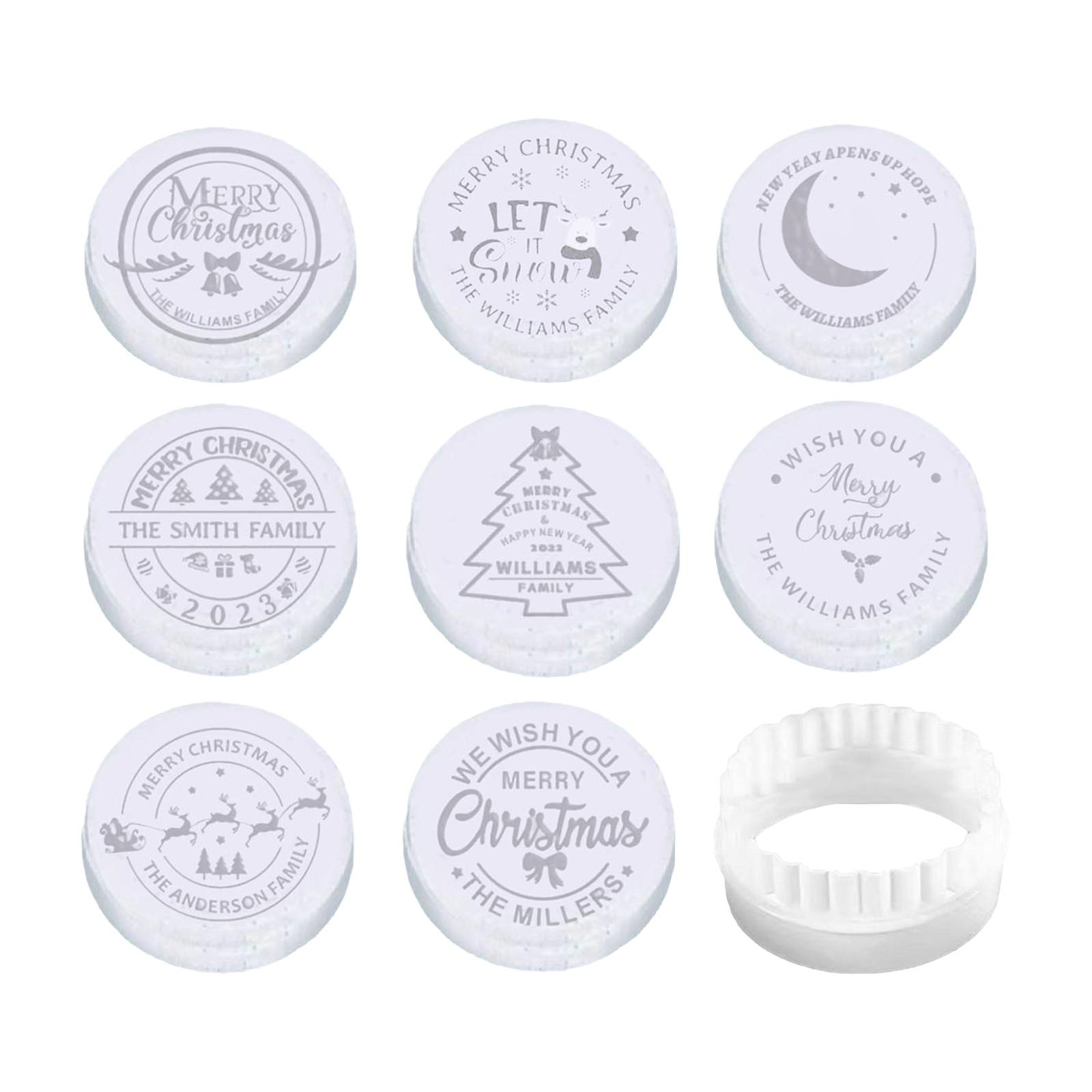 

Christmas Cookie Stamps Christmas Baking Tools For Beginners Gifts For Baking Enthusiasts One Size
