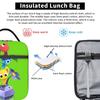 Pikmins 4 Insulated Lunch Bag Portable Video Game Lunch Container Cooler Bag Tote Lunch Box Beach  Picnic Men Women