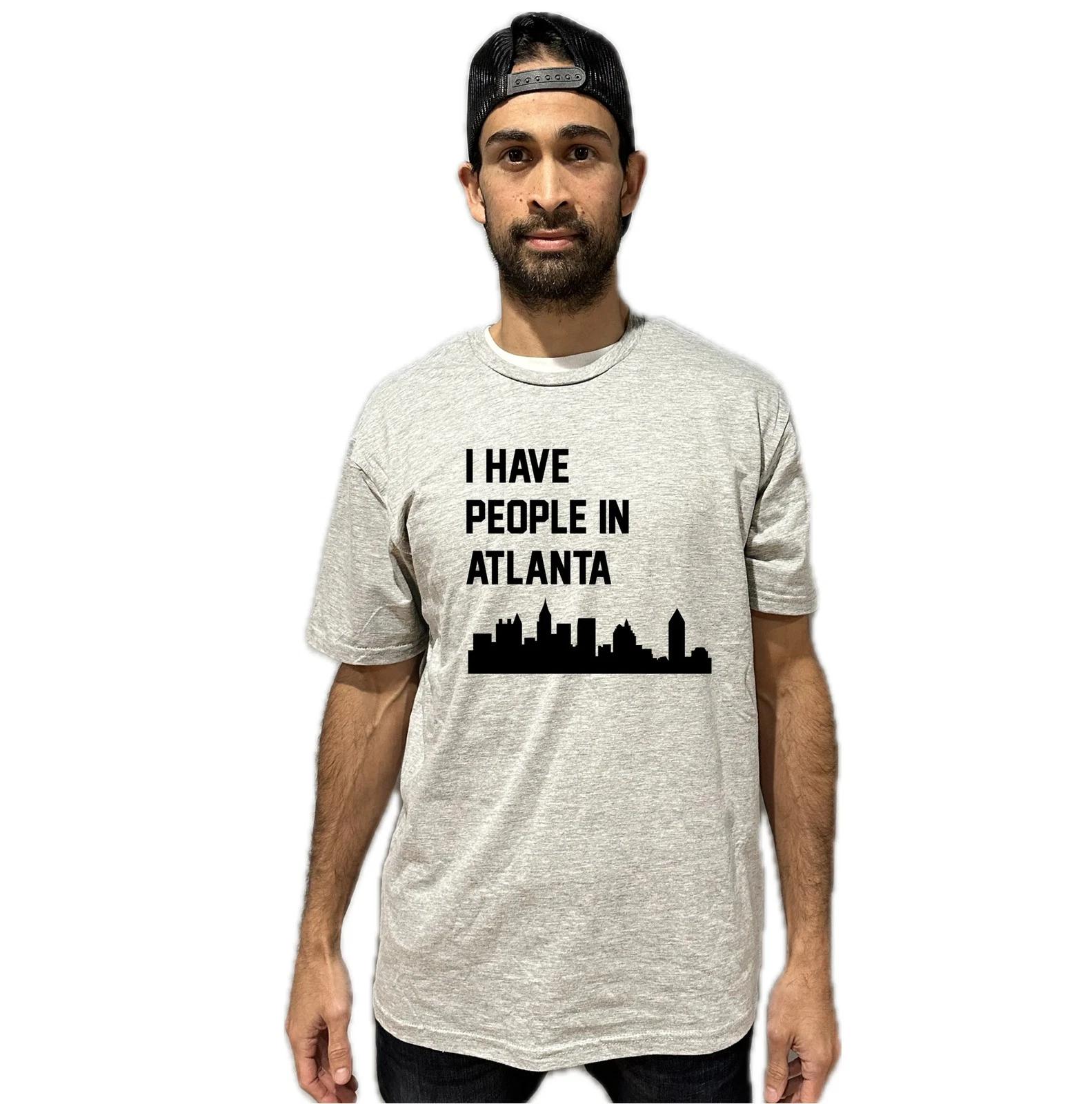 I Have People In Atlanta Georgia Skyline T-Shirt M