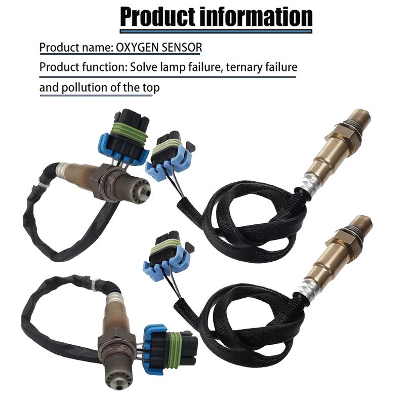 Up+Downstream Lambda O2 Oxygen Sensor For Buick LaCrosse Enclave GMC Acadia Chevrolet Traverse Saturn Outlook 234-4815 234-4816