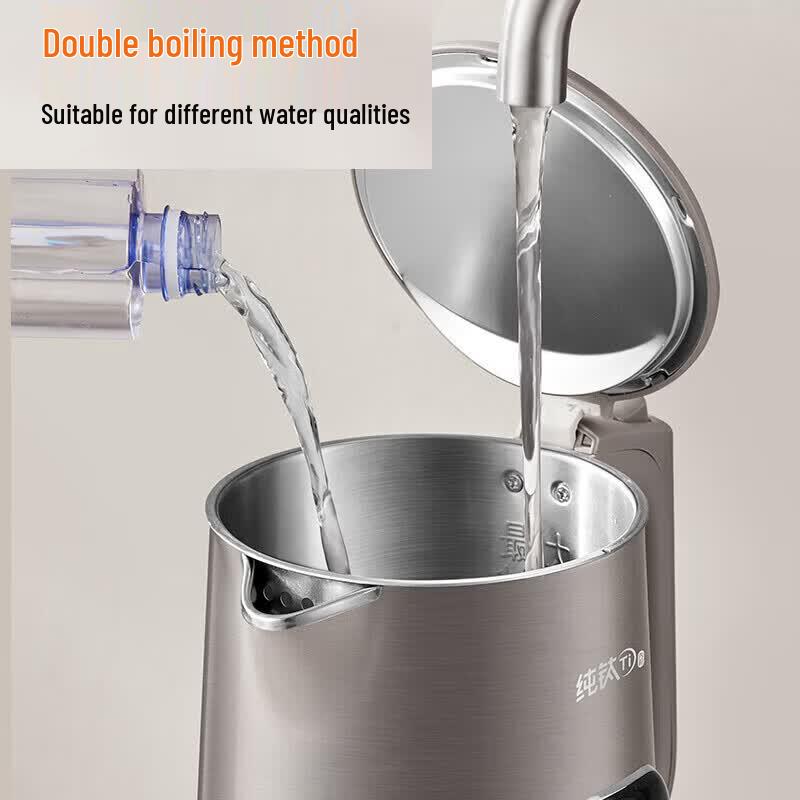 SUPOR ZMD 1.7L Pure Titanium Electric Kettle CN Plug (adapter Included)