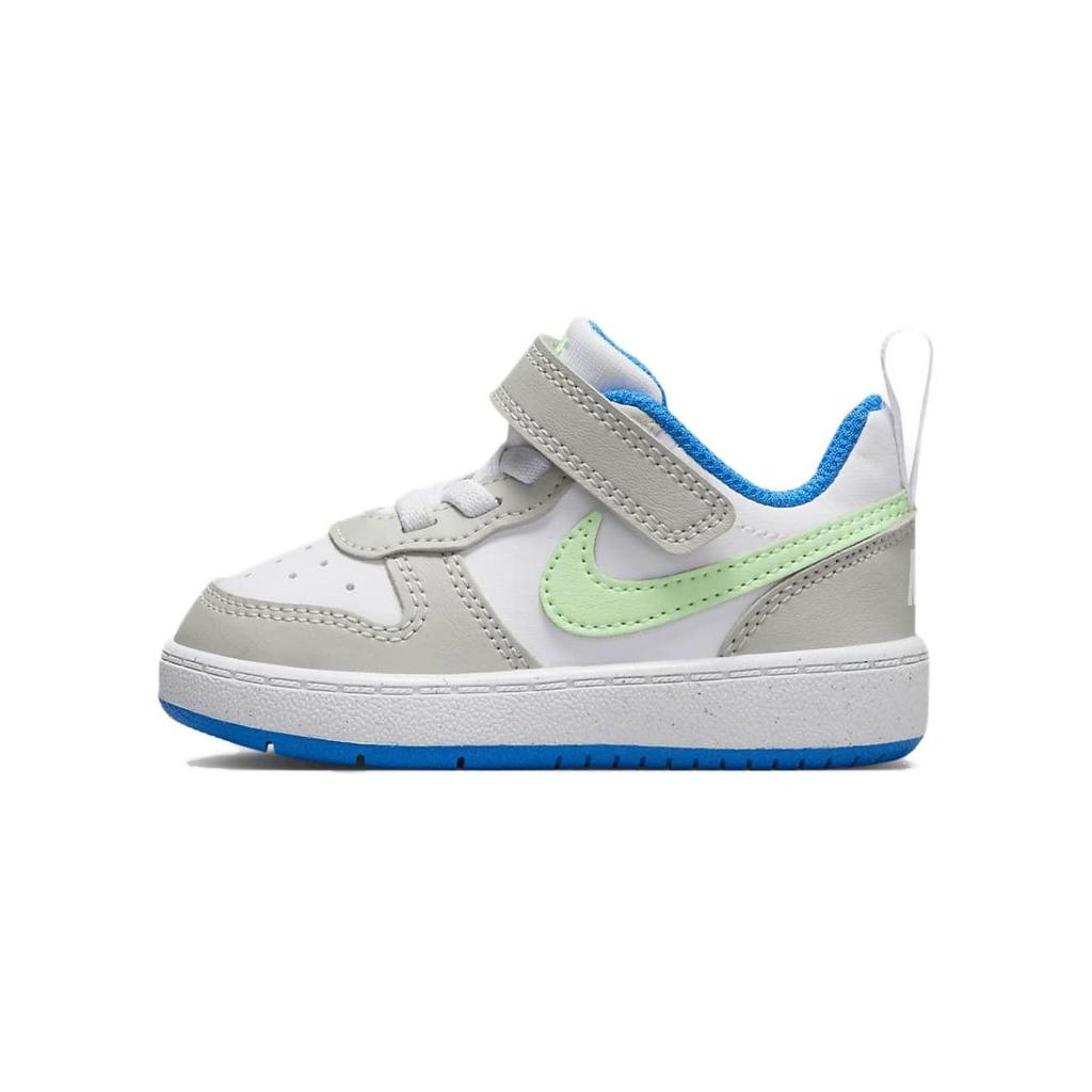 Nike Court Borough Low Recraft TD Light Iron Ore Vapor Green Baby Sneakers Grey White Photo-Blue DV5458-005