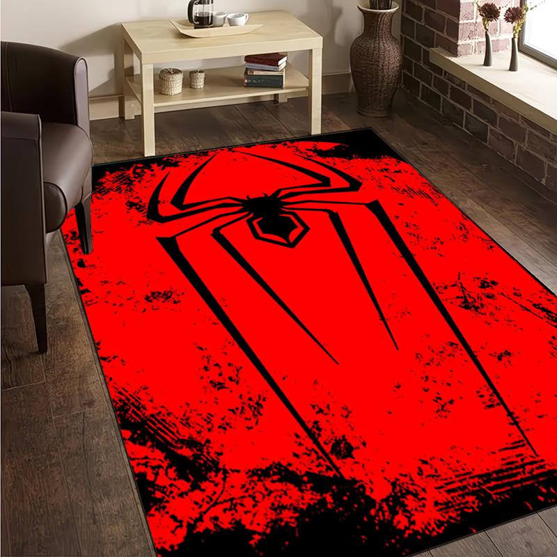 1PC Spider Carpet Floor Mat, Anti-slip Mat Chair Rug For livingroom,Bedroom, Doormat Home Decor Gift Christmas Gifts