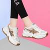 Mesh Shoes Women's Breathable Mesh Dad Shoes Ins Trendy Summer New Flat-bottomed Thick-soled Casual Sports Shoes Children