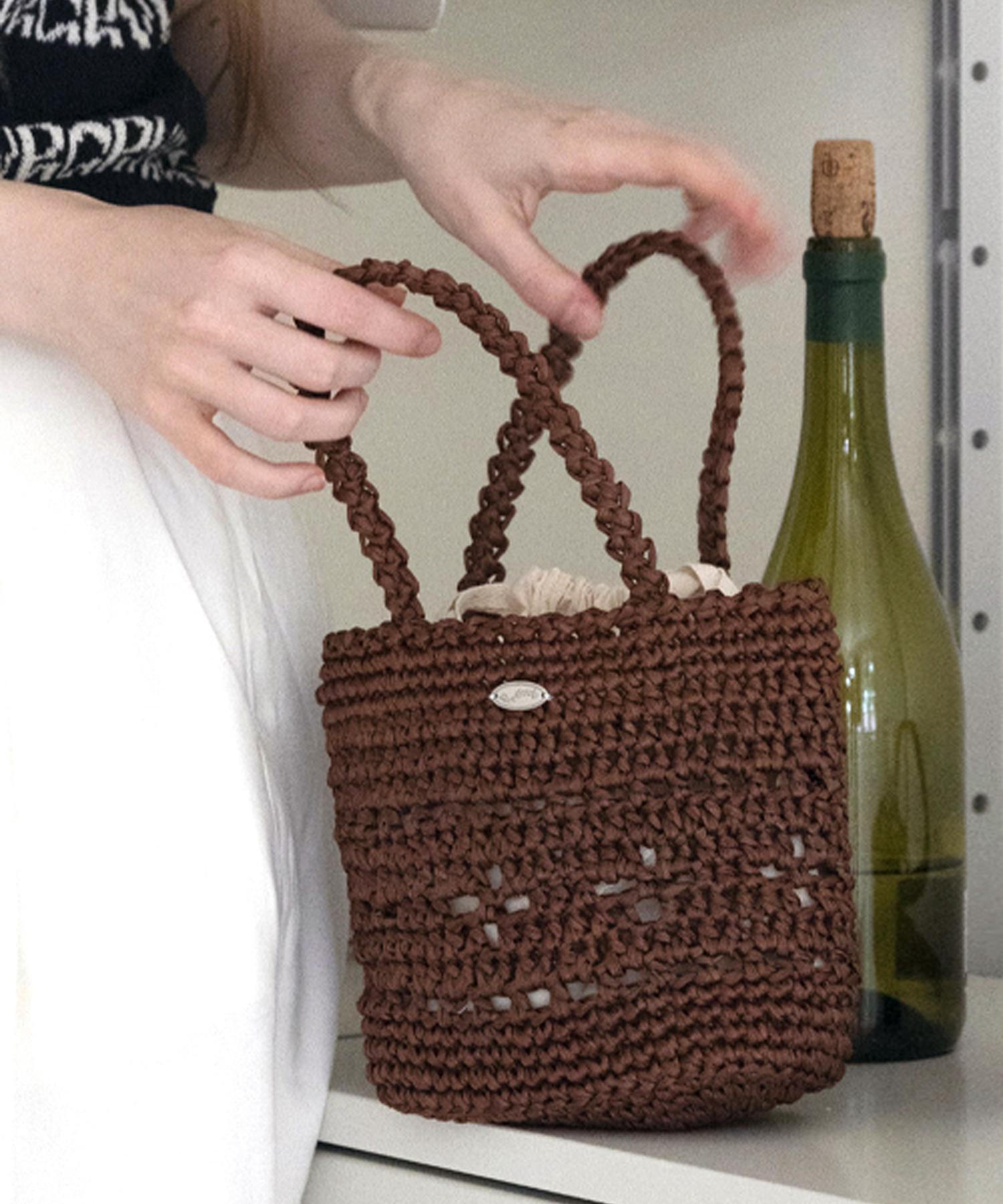 Slowslowly Lily Raffia Handmade Crochet Mini
