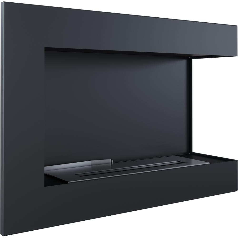 Nástěnný bioetanolový krb DELTA pravostranný 70 cm TÜV