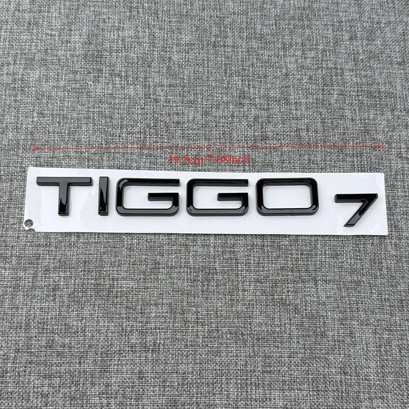 3D ABS 230T 300T 390T 400T Tailgate7/8 Car Letters Logo Emblem Trunk Badge Sticker For Omoda C5 E5 Trunk letter label Alphabet Tailgate sign