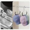 5pcs Clothes Accessories Hanger Cap Ties Belt Underwear Hook No Trace Non-slip Hat Rack Wardrobe Organizer Cap Ties Belt Storage
