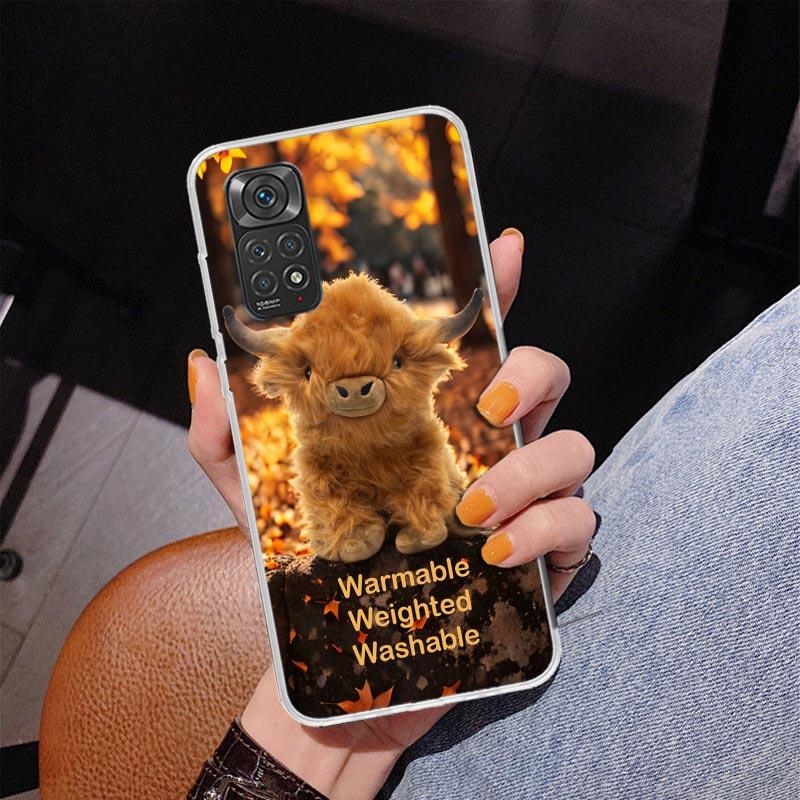 

Cute Highland Cow Phnoe Case for Phnoe Case for Xiaomi Redmi Note 15 14 14S 13 Pro Plus 12 12S 11S 11E 10S 10 11T 5G Unique Cove Redmi Note 13 4G