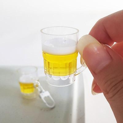 Beer Mug Keychain Keyring Beer Mug Model Miniature DD-13282