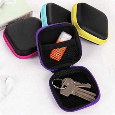Memory Card Anti-fall Protective Case Earphone Bag Earbuds Pouch Headphone Holder Case Storage Box