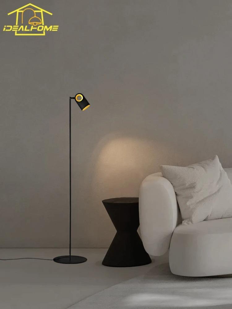 Italian Design Minimalist Modern Floor Lamp LED Adjustable Atmosphere Vertical Table Lamp Living Room Bedroom Bedside Study Cafe