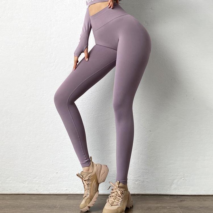 Women Seamless Workout Leggings High Waist Push Up Slim Hip Lift Sexy Elastic Fitness Leggings