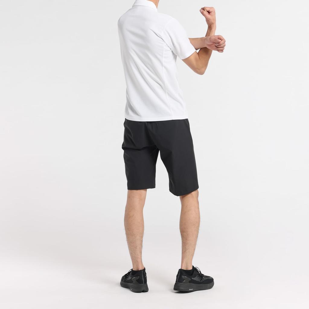 Move Sports Short Sleeve Polo Shirt Descente Stretch Training Shirt [Amazon Exclusive] Men's WH00(ST5SHSZ2MB) XA, Moisture-Wicking, Quick-Drying,