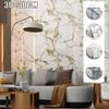 10-40PCS Marble Self Adhesive Waterproof Oil Proof Wallpaper Film for Kitchen Bedroom Moisture Resistant Tile Renovation Sticker
