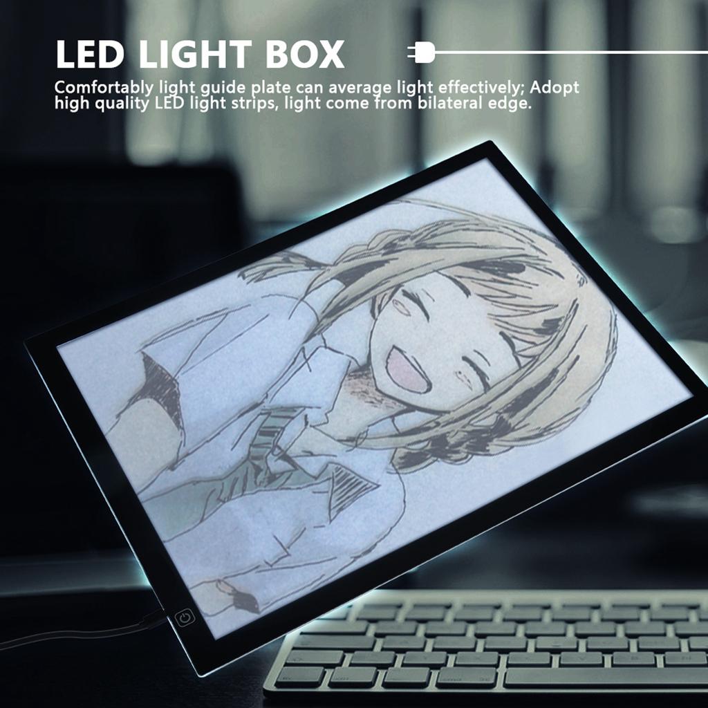 USB A3 LED Light Box Graphics Tablet Touchpad Animation Pencil Sketch