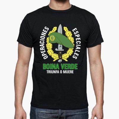 Spanish Legion GOE Mod 1 Green Beret Special Operations Emblem T-Shirt Summer Cotton O-neck Mens Short Sleeve T-Shirt New